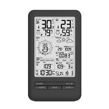 Solight profesionální smart WiFi meteostanice senzory